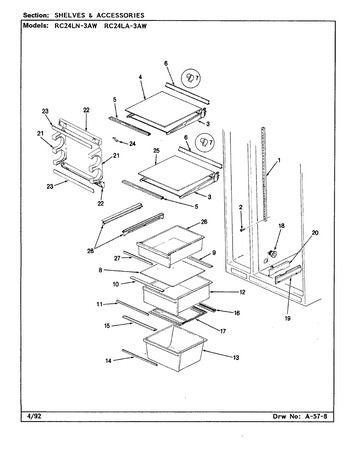 Diagram for RC24LN-3AW (BOM: CS81A)