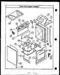 Diagram for 03 - Lower Oven Assy