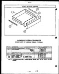 Diagram for 04 - Lower Storage Drawer