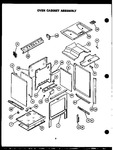 Diagram for 03 - Oven Cabinet Assy