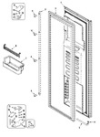 Diagram for 06 - Freezer Door (rjrs4880b)