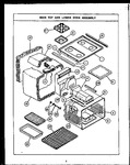 Diagram for 06 - Main Top/lower Oven Assy