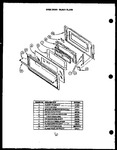 Diagram for 09 - Oven Door - Black Glass