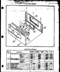 Diagram for 05 - Oven Door Assy