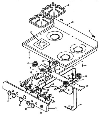 Diagram for RLN345UW (BOM: P1142958N W)