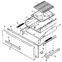 Diagram for 02 - Broil Drawer Assy