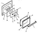 Diagram for 05 - Oven Door Assy