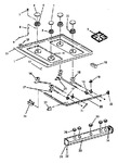 Diagram for 06 - Top Burner Assy(models 2 Thru 8)