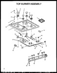 Diagram for 06 - Top Burner Assy