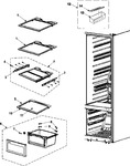 Diagram for 14 - Refrigerator Shelves