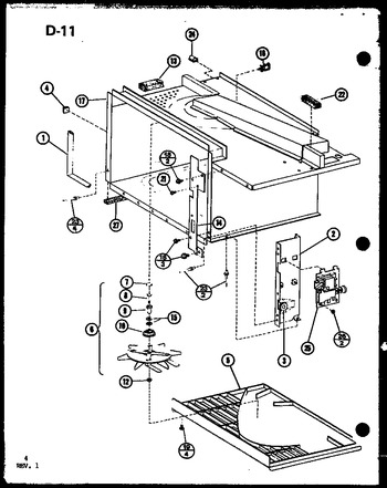 Diagram for RR-700 (BOM: P7541102M)