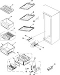 Diagram for 12 - Refrigerator Shelves