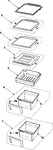 Diagram for 12 - Refrigerator Shelves