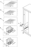 Diagram for 05 - Freezer Shelves