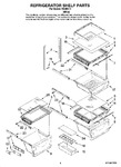 Diagram for 03 - Refrigerator Shelf Parts