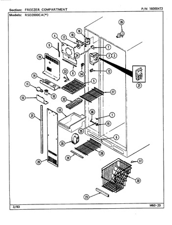 Diagram for RSD2000CAE (BOM: DM05A)