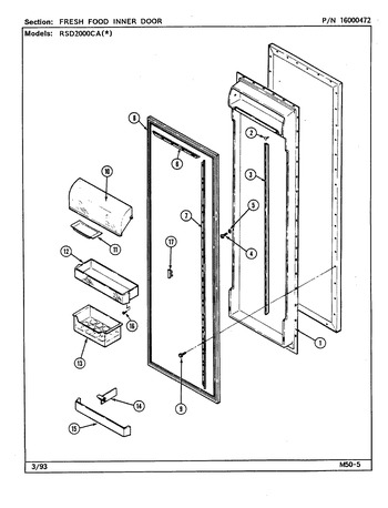 Diagram for RSD2000CAE (BOM: DM05A)