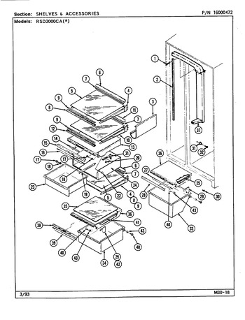 Diagram for RSD2000CAE (BOM: DM05A)