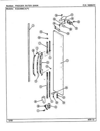 Diagram for RSD2000CAL (BOM: DM06A)