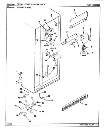 Diagram for RSD2400AAL (BOM: CM41B)