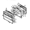 Diagram for 05 - Oven Door Assy