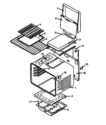 Diagram for RSF3410W (BOM: P1141257N)