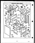 Diagram for 03 - Lower Oven Cabinet Assy