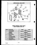 Diagram for 07 - Upper Control Panel Parts