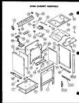 Diagram for 04 - Oven Cabinet Assy