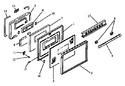 Diagram for 04 - Lower Oven Door Parts