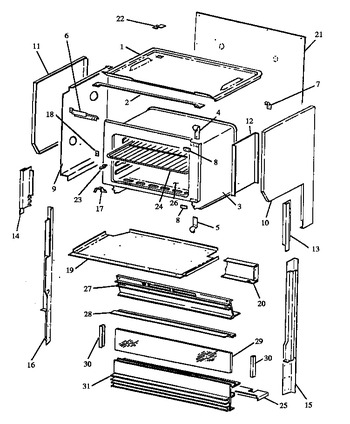 Diagram for RST399UW (BOM: P1132635N W)