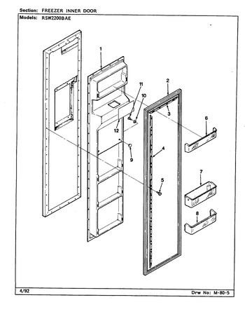 Diagram for RSW2200BAE (BOM: CM36A)