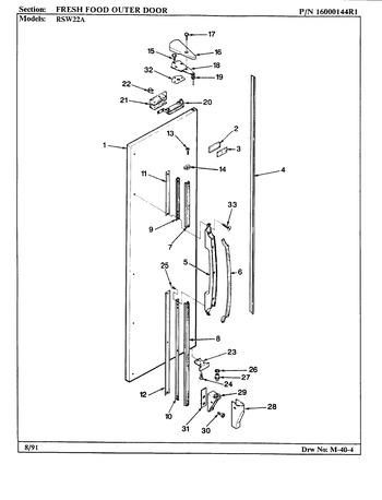 Diagram for RSW22A (BOM: AM31C)