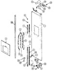 Diagram for 03 - Freezer Outer Door