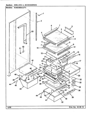 Diagram for RSW2400AAW (BOM: CM81A)