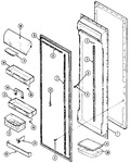 Diagram for 04 - Fresh Food Inner Door