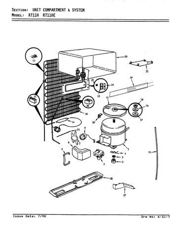 Diagram for RT11H (BOM: E7T001)