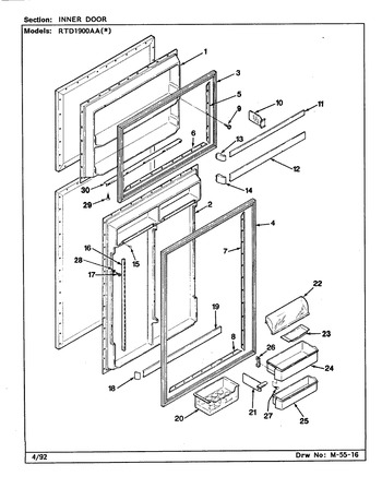 Diagram for RTD1900AAW (BOM: CH59A)