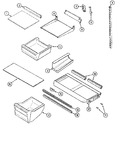 Diagram for 08 - Shelves & Accessories