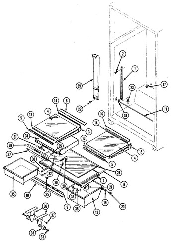 Diagram for RTP1900CAL (BOM: DH53A)