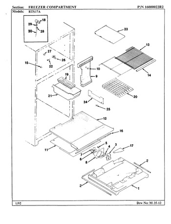 Diagram for RTS17A (BOM: BH21B)