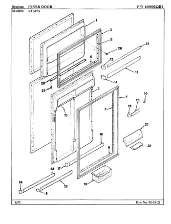 Diagram for RTS17A (BOM: BH21B)