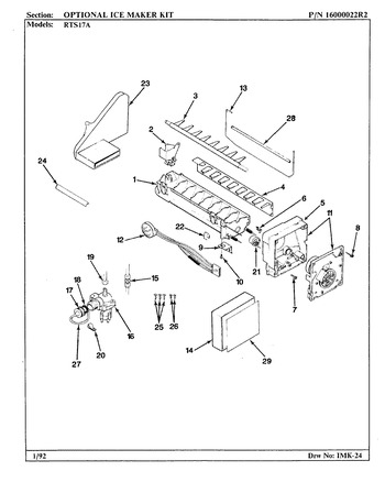 Diagram for RTS17A (BOM: BH21B)