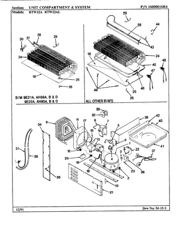 Diagram for RTW22A (BOM: AH89E)