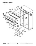 Diagram for 13 - Upper Grille & Keyboard