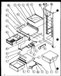 Diagram for 15 - Ref Shelving And Drawers