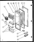 Diagram for 13 - Ref Door