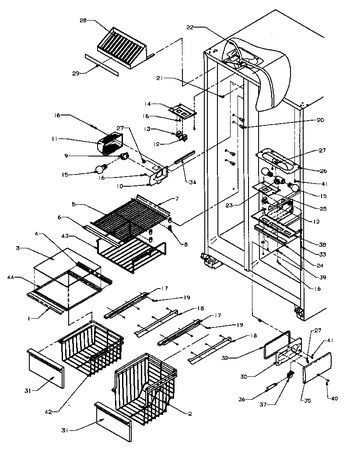 Diagram for SBD20Q2E (BOM: P1162512W E)