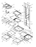 Diagram for 13 - Ref Shelving And Drawers