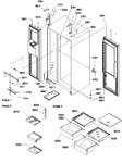 Diagram for 12 - Refrigerator/freezer Lights And Hinges